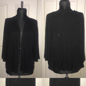 Black cardigan